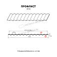 Профилированный лист МП-18х1100-A (VALORI-20-DarkBrown-0,5)