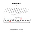 Профилированный лист С-8x1150-B NormanMP (ПЭ-01-3020-0,5)