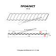 Профлист МЕТАЛЛ ПРОФИЛЬ МП-18х1100-A (PureTech_Mat-20-7024-0,5)