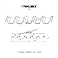 Профлист МЕТАЛЛ ПРОФИЛЬ С-44х1000-B (PureTech_Mat-20-7024-0,5)