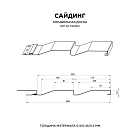 Сайдинг МП СК-14х226 NormanMP (ПЭ-01-8017-0.5)